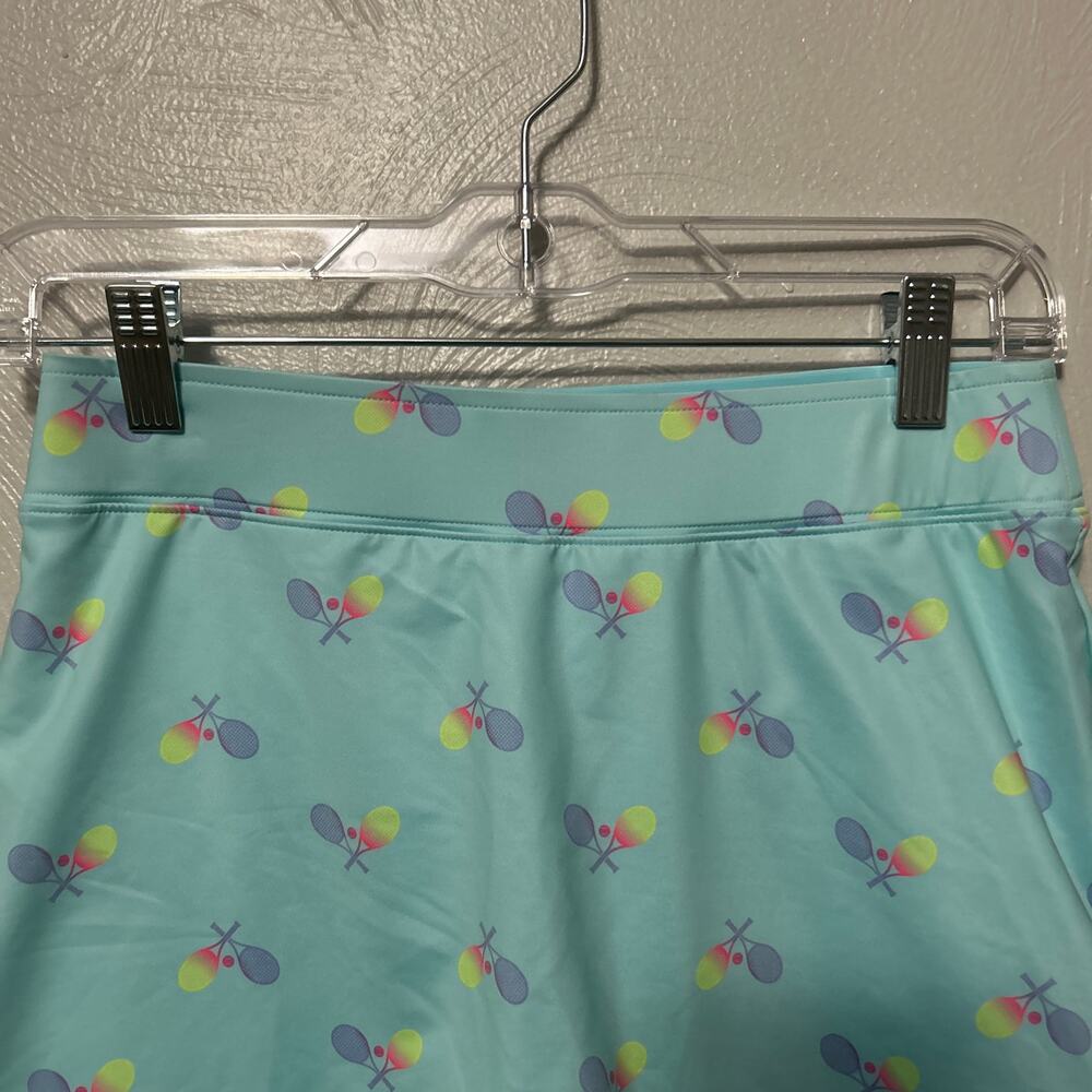Prince Skort Girls Youth Blue Tennis Moisture Wicking Elastic Waist Large (14) - Picture 2 of 8